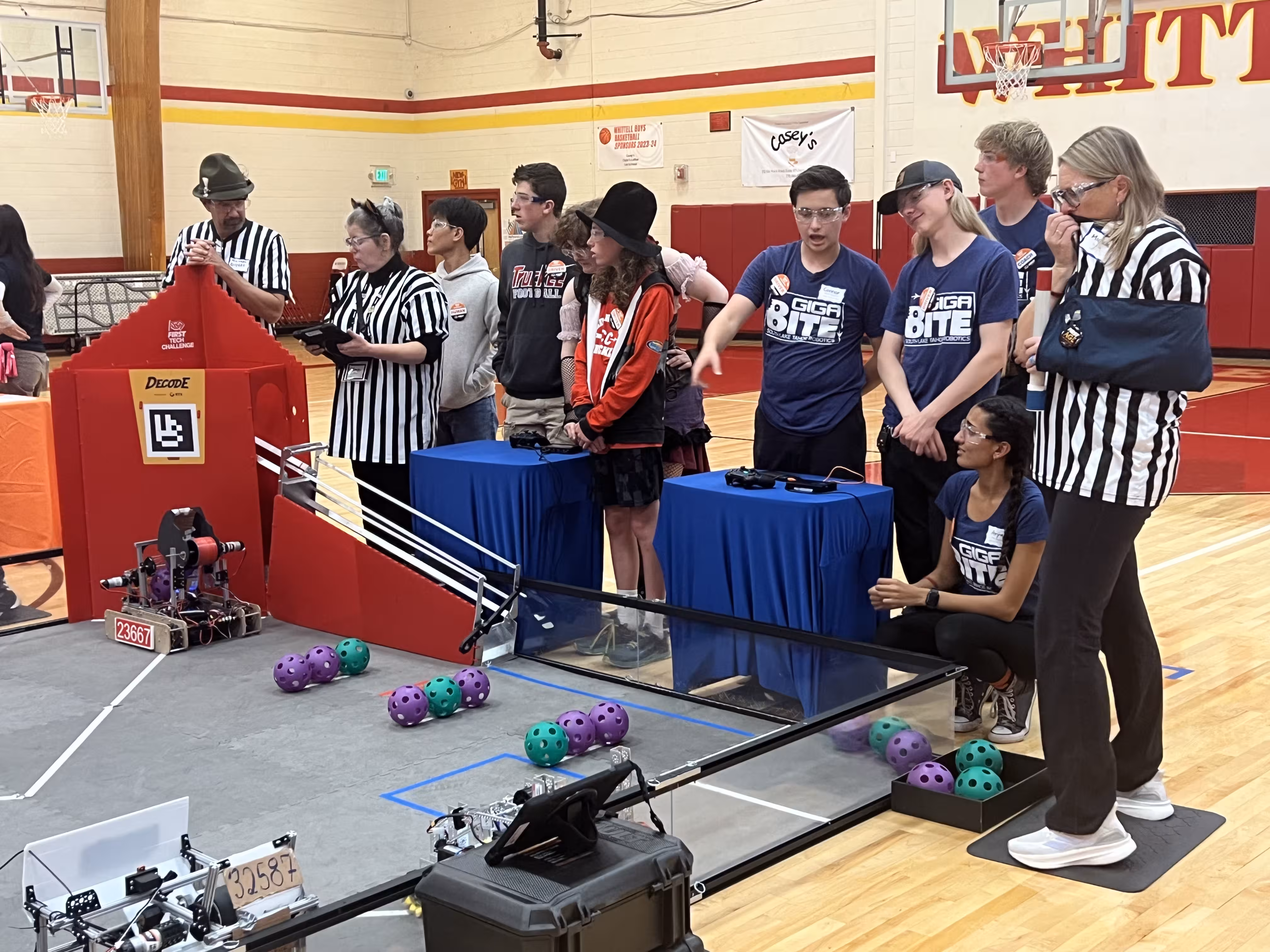 Truckee Snowbotics team photo